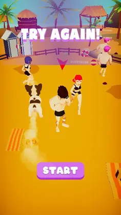 Beach Frisbee 3D - Screenshot 2