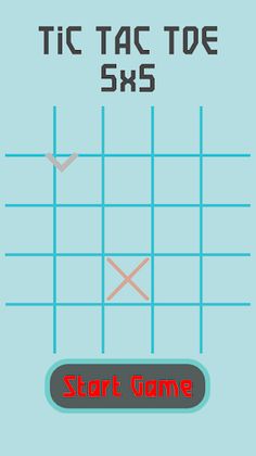 Tic Tac Toe 5x5 - Screenshot 1