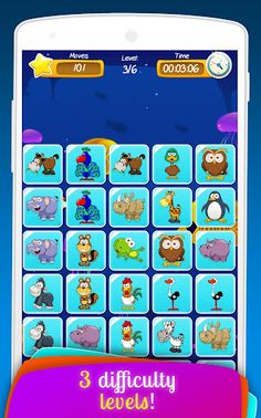 Matching Animals Game for Kids - Screenshot 4