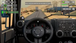 City Cargo Truck Parking Games - Screenshot 2