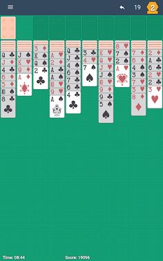 Spider Solitaire Four Suits - Screenshot 3