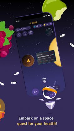 Fitale: fit game in space - Screenshot 3