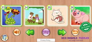 Nice Animals Puzzles - Screenshot 3