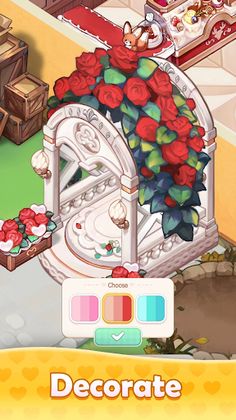 The cooking cake: merge game - Screenshot 2