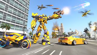 Flying Robot Transform Game - Screenshot 3
