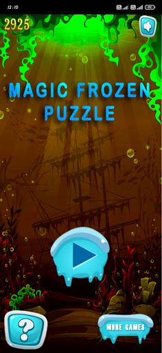 Magic Frozen puzzle - Screenshot 2