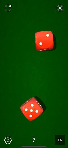 Nice Dice Roller 3D - Screenshot 1