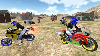 Real Moto Bike Racing Game - Screenshot 1