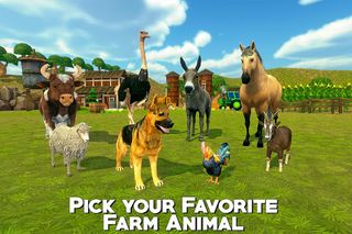 Animal Running Game 3d Offline - Screenshot 1