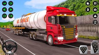 Oil Truck Parking Driving Game - Screenshot 2