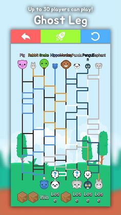 Ghost Leg (Amidakuji) - Screenshot 2