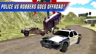Police Car Chase Offroad - Screenshot 2