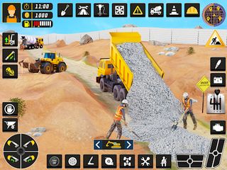 City Road Construction Game 3D - Screenshot 2