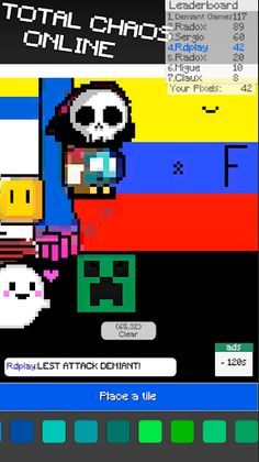 Pixel Battle Online R/Place - Screenshot 2