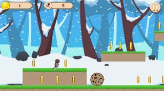 Super Grey Cyborg Runner - Screenshot 1