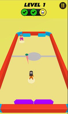 Disc Duel: Throw & Hit Battle - Screenshot 1