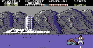 C64 Yie Ar Kung Fu - Screenshot 3