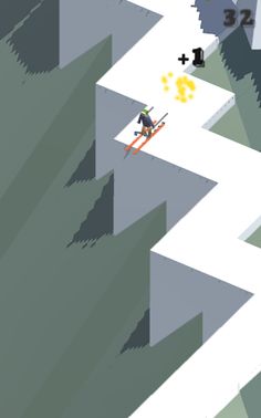 Tap Skier Free - Screenshot 2