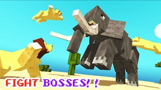 Blocky Wild Park: Lions Raid - Screenshot 3