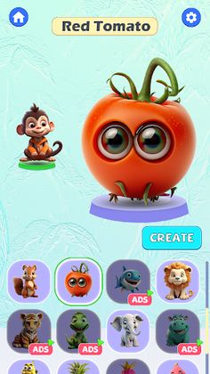 AI Mix Animal Merge Food 3D - Screenshot 2