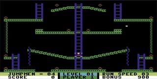 C64 Jumpman Junior - Screenshot 1