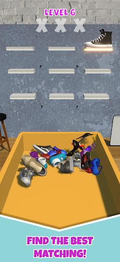 Fashion Design: Shoe Match 3D - Screenshot 2
