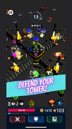 Idle Space Tower Defense! - Screenshot 2