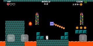 Cat syobon:2019/8 bit action p - Screenshot 2