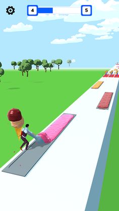Ice Cream Runner - Screenshot 1