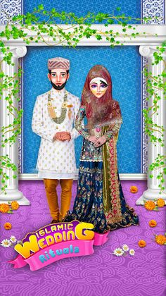 Hijab Wedding Makeup -Dress up - Screenshot 1