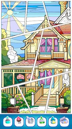 House Color - Adult Color Book - Screenshot 1