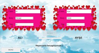Burç Uyumu - İsimli Aşk Falı - Screenshot 2