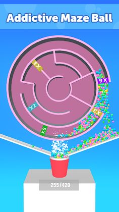 Multi-Ball Dash Maze 3D - Screenshot 1