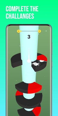 Spiral Stack Jump And Fall Bal - Screenshot 4