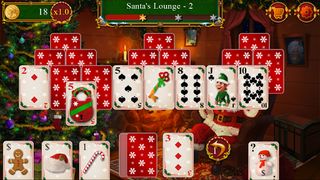 Santa's Christmas Solitaire Tr - Screenshot 1