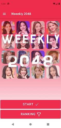 Weeekly 2048 Game - Screenshot 1