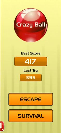 Crazy Ball Racing game - Screenshot 1