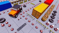 Jeep Car Parking Game 3D Sim - Screenshot 2