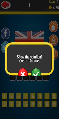 Guess world flags quiz - Screenshot 3