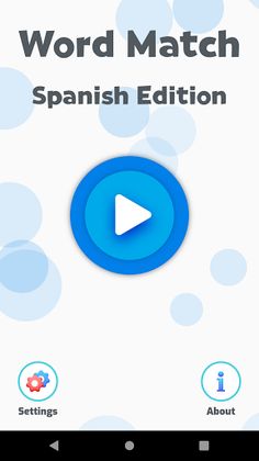 Word Match: Spanish Edition - Screenshot 1