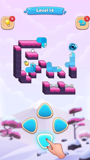 Worm Frenzy: Hungry Snake - Screenshot 1
