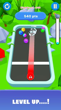 2048 Marble Mania Merge Balls - Screenshot 2