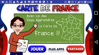 Carte de France Jeu - Screenshot 1