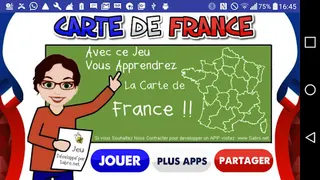 Carte de France Jeu - Screenshot 1