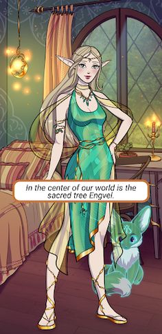 She-Elf | offline story game - Screenshot 2