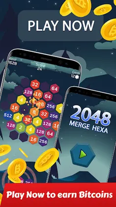 Merge Hexa Puzzle - BTC - Screenshot 1