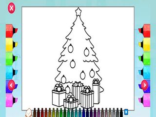 Christmas Book Coloring Pages  - Screenshot 2