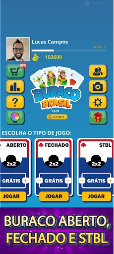 Buraco Brasil - Buraco Online - Screenshot 1