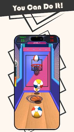 Shot Shot Basketball - Screenshot 1