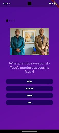 Breaking Bad Quiz - Screenshot 2